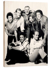 Stampa su legno Cheers, 1988