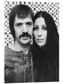 Acrylglasbild The Sonny and Cher Comedy Hour - Sonny Bono, Cher