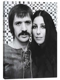 Leinwandbild The Sonny and Cher Comedy Hour - Sonny Bono, Cher