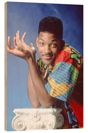 Holzbild Will Smith - Der Prinz von Bel-Air III