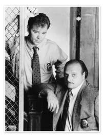 Wandbild New York Cops - NYPD Blue, David Caruso, Dennis Franz