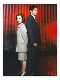 Poster The X-Files - Gillian Anderson, David Duchovny, 1997