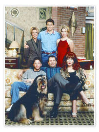 Wandbild Married... With Children, 1995