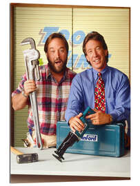 Quadro em plexi-alumínio Home Improvement - Richard Karn, Tim Allen, 1993