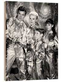 Holzbild Lost in Space