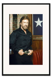 Gerahmter Kunstdruck Walker, Texas Ranger - Chuck Norris, 1998