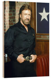 Holzbild Walker, Texas Ranger - Chuck Norris, 1998