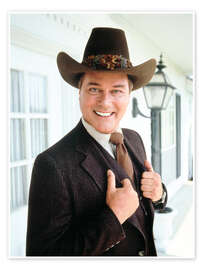 Poster Dallas - Larry Hagman, 1978-1991