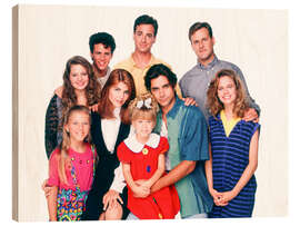 Holzbild Full House, 1987-1995