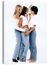 Leinwandbild Rachel, Monica und Phoebe