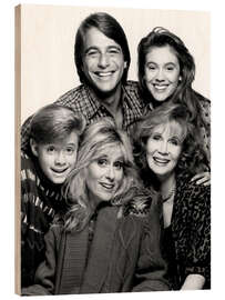 Holzbild Wer ist hier der Boss?, 1989