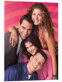 Acrylglasbild Will &amp; Grace IV