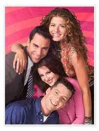 Wandbild Will &amp; Grace IV