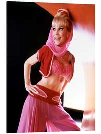 Acrylglasbild Bezaubernde Jeannie - Barbara Eden, 1965-70