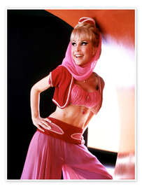 Wandbild Bezaubernde Jeannie - Barbara Eden, 1965-70