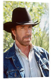 Acrylglasbild Walker, Texas - Chuck Norris, 1995