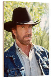 Holzbild Walker, Texas - Chuck Norris, 1995