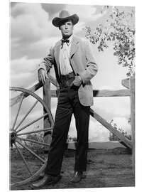 Acrylglasbild Maverick - James Garner, 1957-62