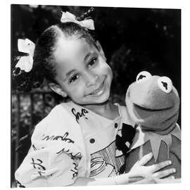 Alubild Raven-Symone, Kermit der Frosch, 1990