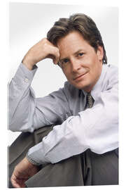 Acrylglasbild Chaos City - Michael J. Fox, 1997