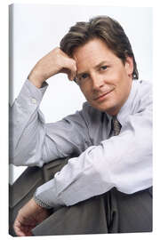 Leinwandbild Chaos City - Michael J. Fox, 1997