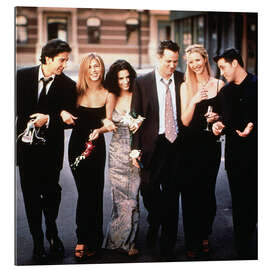 Quadro em plexi-alumínio Friends IV