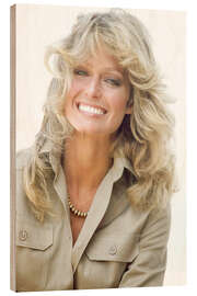 Stampa su legno Farrah Fawcett, 1976
