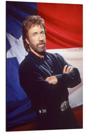 Tableau en aluminium Walker Texas Ranger - Chuck Norris, 1994