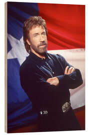 Holzbild Walker Texas Ranger - Chuck Norris, 1994