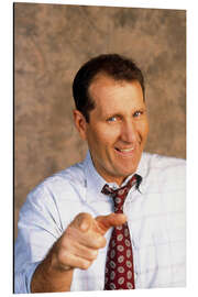 Aluminium print Married... With Children, Ed O'Neill, 1996