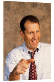 Holzbild Eine schrecklich nette Familie, Ed O'Neill, 1996