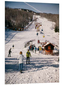 Hartschaumbild 60er Seilbahn