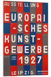 Acrylglasbild Europäisches Kunstgewerbe, Grassi Museum, Leipzig 1927