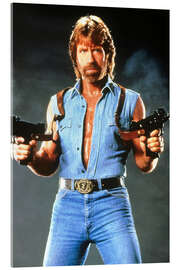 Acrylglasbild Invasion U.S.A. - Chuck Norris, 1985