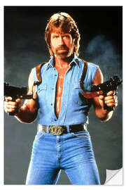 Wandsticker Invasion U.S.A. - Chuck Norris, 1985