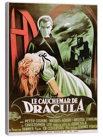 Leinwandbild Dracula, 1958 (Französisch) - Vintage Entertainment Collection