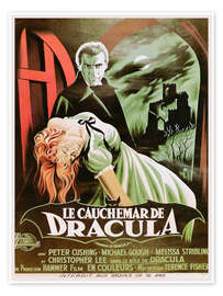 Poster Dracula, 1958 (Französisch) - Vintage Entertainment Collection