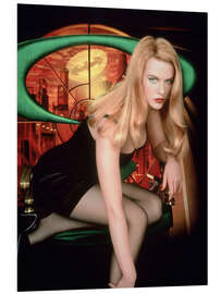 Hartschaumbild Nicole Kidman, Batman forever, 1995