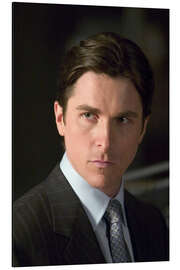 Aluminium print Christian Bale - Batman Begins