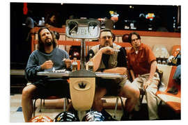 Hartschaumbild The Big Lebowski, 1998, Bowling-Szene