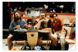 Wandsticker The Big Lebowski, 1998, Bowling-Szene