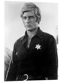 Acrylglasbild Robert Redford, Willie Boy, 1969