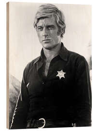 Holzbild Robert Redford, Willie Boy, 1969