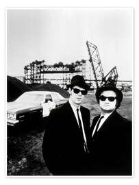 Wandbild Die Blues Brothers von John Landis, 1980