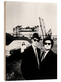 Holzbild Die Blues Brothers von John Landis, 1980