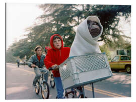 Magnettafel E.T. - Der Außerirdische, 1982, Fahrradszene