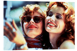 Acrylglasbild Thelma und Louise - Susan Sarandon, Geena Davis, 1991