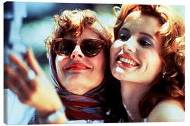 Leinwandbild Thelma und Louise - Susan Sarandon, Geena Davis, 1991