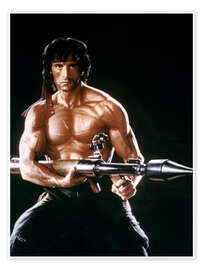 Poster Sylvester Stallone - Rambo II