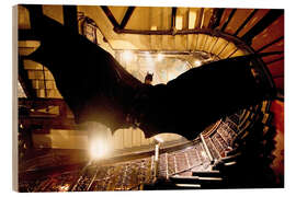 Holzbild Batman Begins, von Christopher Nolan, 2005 I
